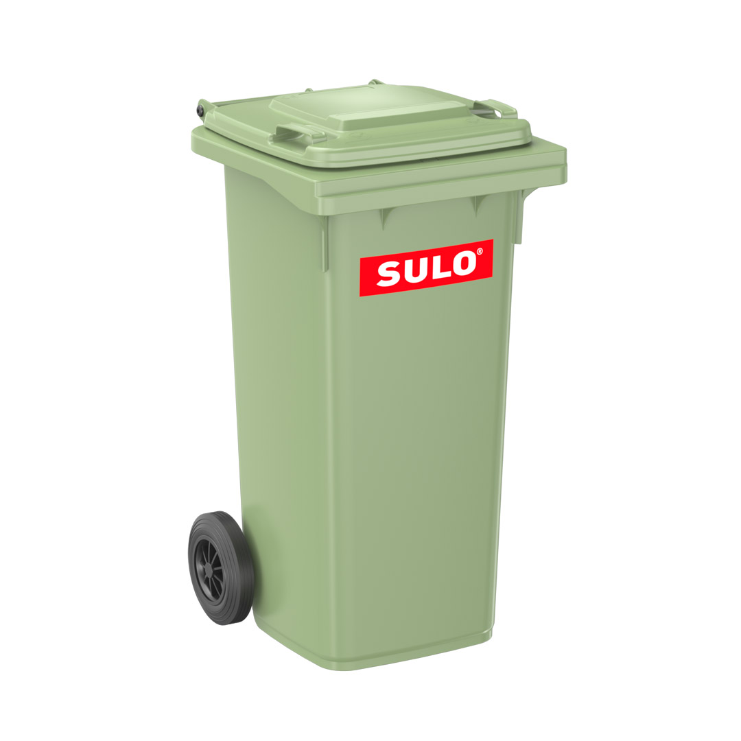 Пластиковый контейнер Sulo 120 л, зеленый